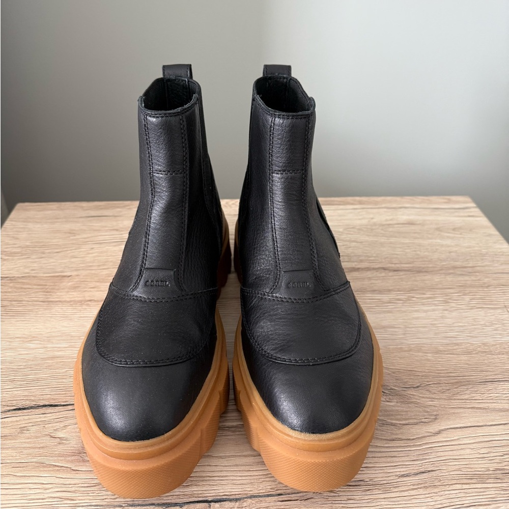 SOREL Women's Caribou X Chelsea Waterproof Boots Size 8.5 - Picture 2 of 11